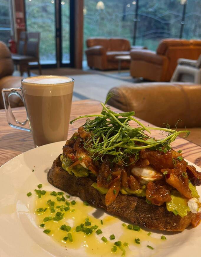 Glentress Cafe Avo Toast