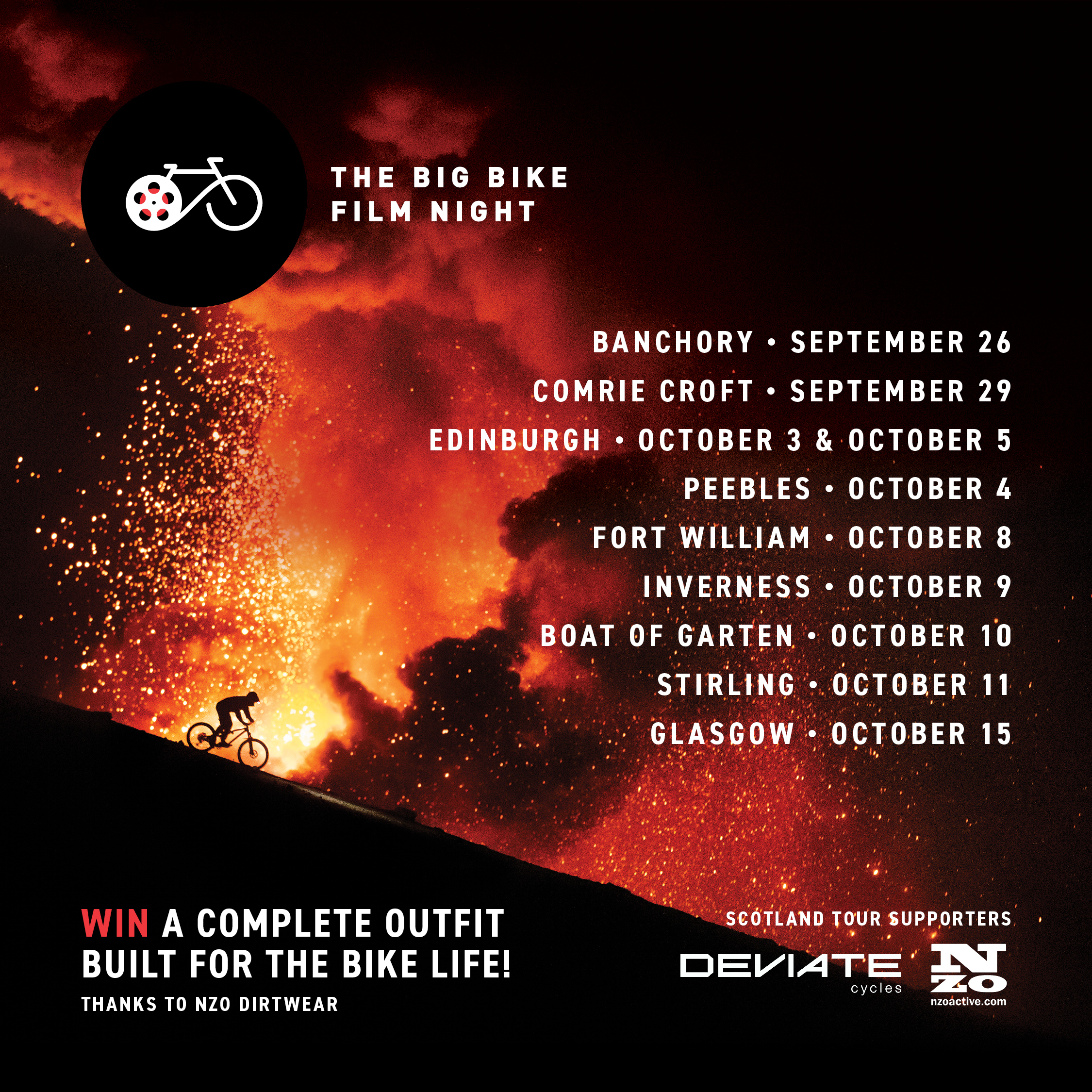 The Bike Bike Film Night - Scottish Dates! – DMBinS