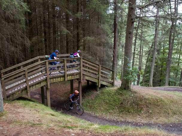 Electric Blue Bridge